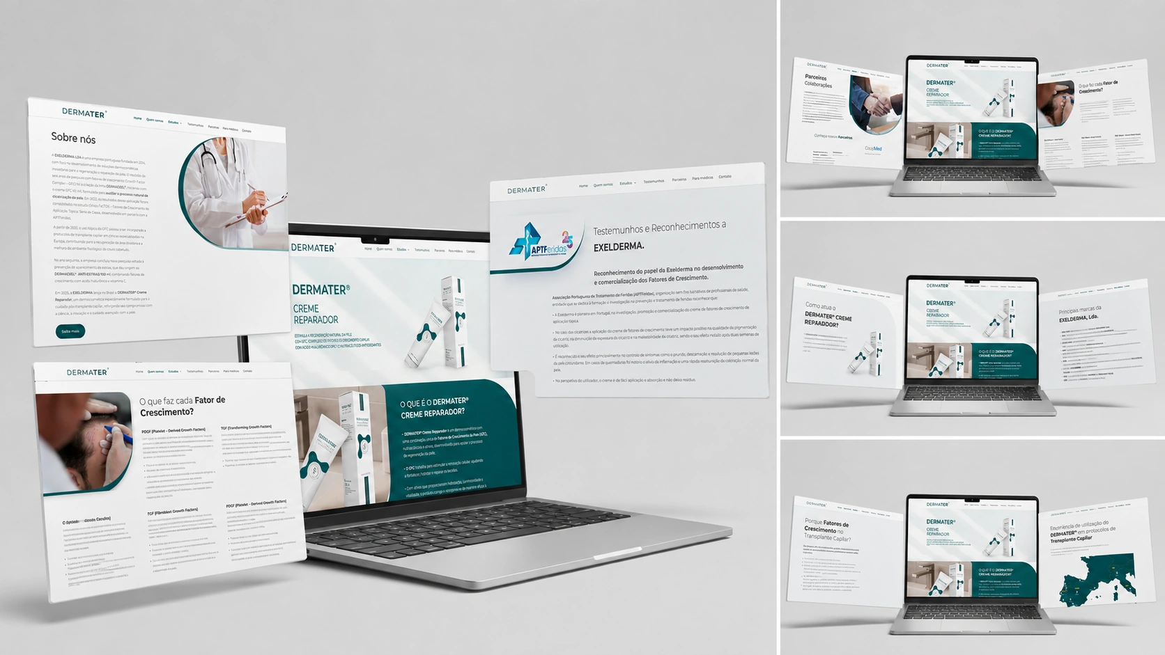 Dermater — Brand ecosystem, website, lead generation & performance marketing