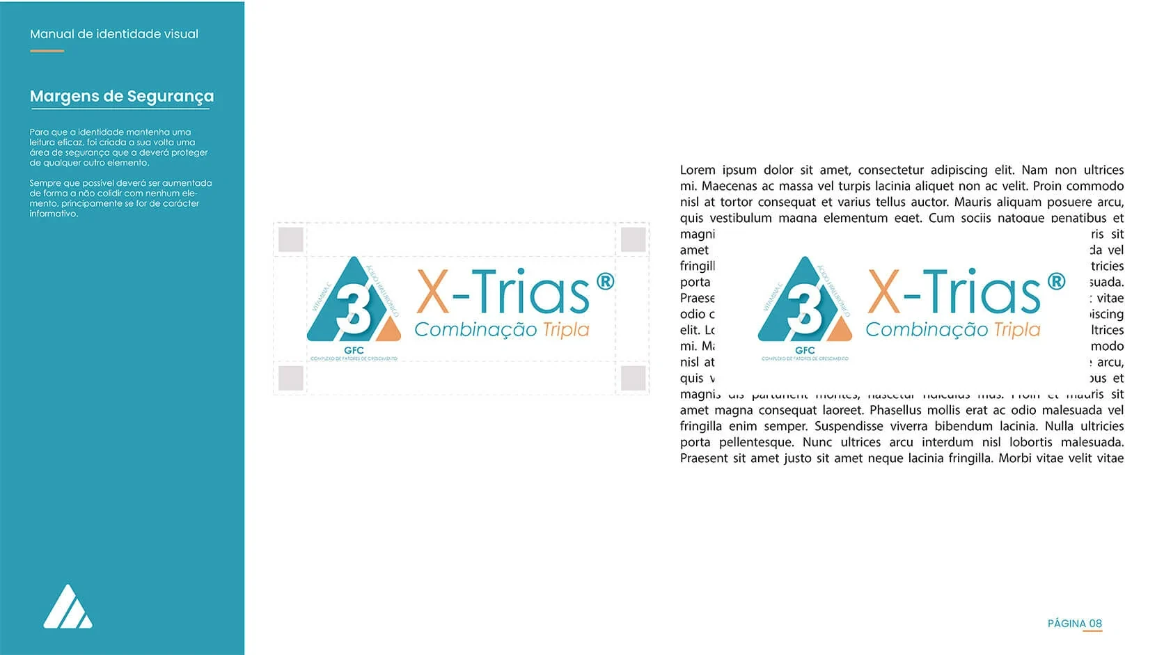 X‑Trias brand guidelines page 8