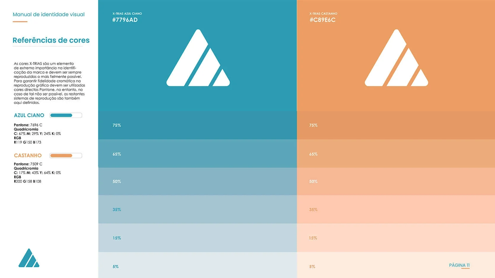 X‑Trias brand guidelines page 11