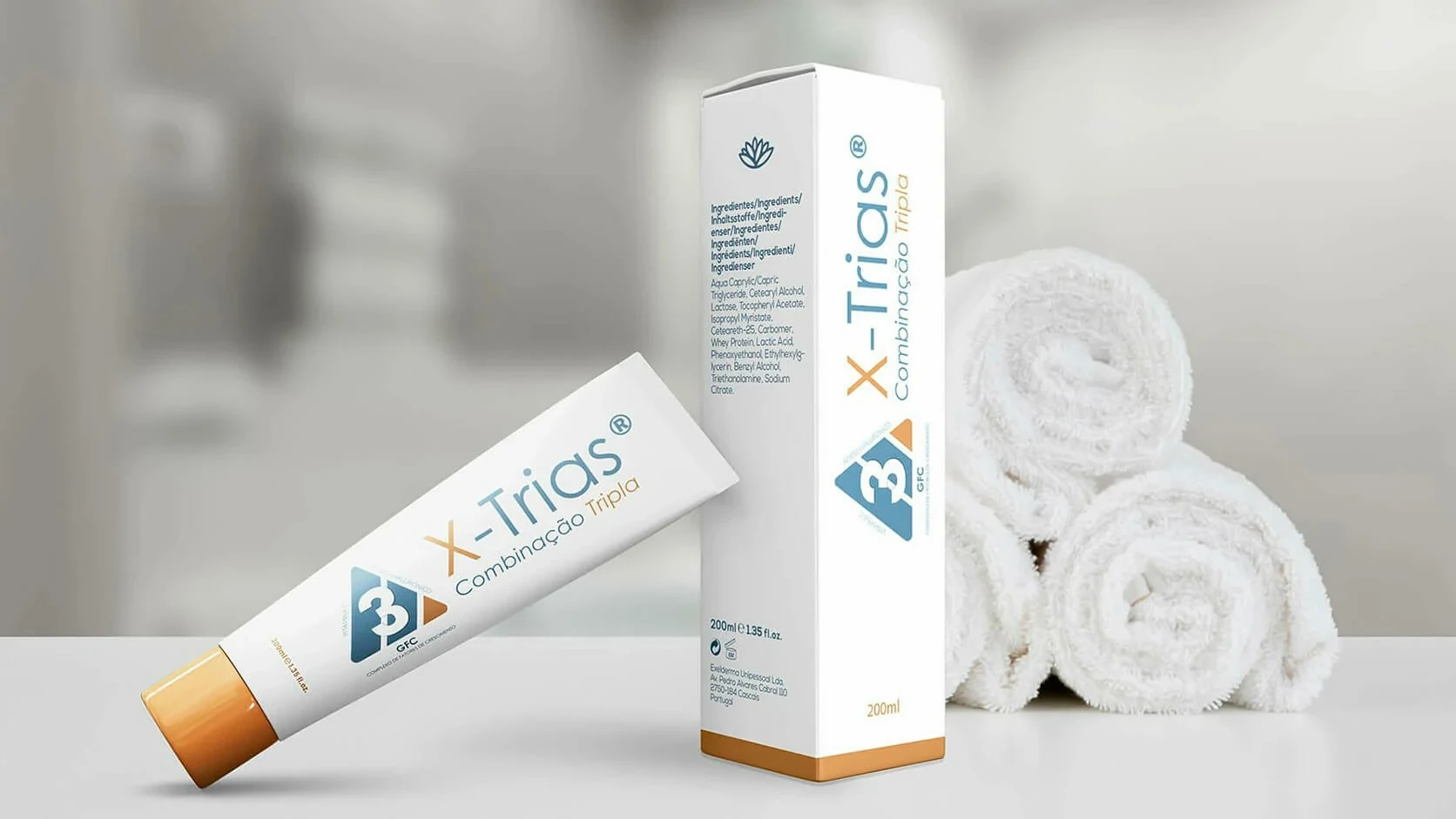 X‑Trias Combination Triple packaging and product presentation